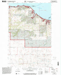 Download a high-resolution, GPS-compatible USGS topo map for Charlson, ND (2001 edition)
