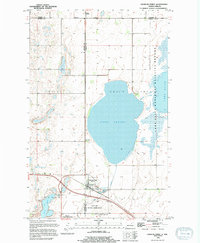 Download a high-resolution, GPS-compatible USGS topo map for Churchs Ferry, ND (1994 edition)