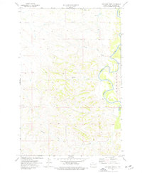Download a high-resolution, GPS-compatible USGS topo map for Cinnamon Creek, ND (1977 edition)