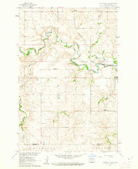 Download a high-resolution, GPS-compatible USGS topo map for Clark Butte NW, ND (1962 edition)