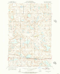 preview thumbnail of historical topo map of Stutsman County, ND in 1954