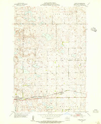 Download a high-resolution, GPS-compatible USGS topo map for Cleveland, ND (1955 edition)