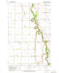 Download a high-resolution, GPS-compatible USGS topo map for Climax NW, ND (1966 edition)