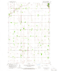 preview thumbnail of historical topo map of Traill County, ND in 1964