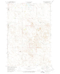 Download a high-resolution, GPS-compatible USGS topo map for Coffin Buttes, ND (1974 edition)