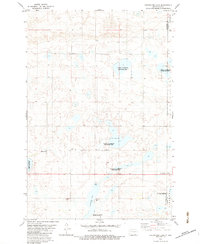 Download a high-resolution, GPS-compatible USGS topo map for Coldwater Lake, ND (1983 edition)