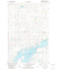 Download a high-resolution, GPS-compatible USGS topo map for Coleharbor NW, ND (1982 edition)