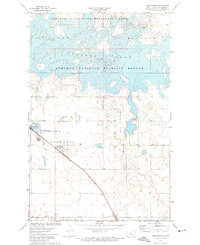 preview thumbnail of historical topo map of Coleharbor, ND in 1972