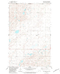 Download a high-resolution, GPS-compatible USGS topo map for Colgan West, ND (1984 edition)