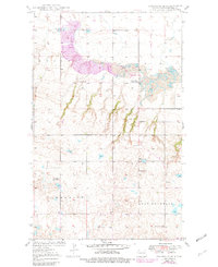 Download a high-resolution, GPS-compatible USGS topo map for Columbus SE, ND (1982 edition)