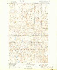 preview thumbnail of historical topo map of Burke County, ND in 1949