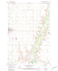 Download a high-resolution, GPS-compatible USGS topo map for Cooperstown East, ND (1984 edition)