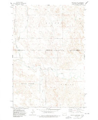 Download a high-resolution, GPS-compatible USGS topo map for Cow Butte NE, ND (1978 edition)