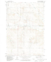 Download a high-resolution, GPS-compatible USGS topo map for Cow Butte, ND (1978 edition)