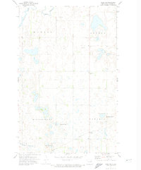 Download a high-resolution, GPS-compatible USGS topo map for Crary NW, ND (1974 edition)