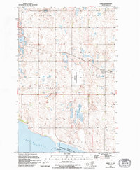 Download a high-resolution, GPS-compatible USGS topo map for Crary, ND (1995 edition)