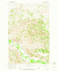 Download a high-resolution, GPS-compatible USGS topo map for Croff, ND (1960 edition)