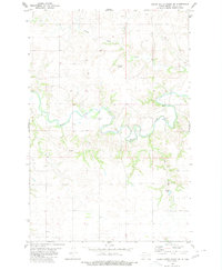 Download a high-resolution, GPS-compatible USGS topo map for Crown Butte Creek SE, ND (1980 edition)