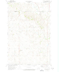 Download a high-resolution, GPS-compatible USGS topo map for Crown Butte, ND (1974 edition)