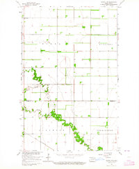 preview thumbnail of historical topo map of Pembina County, ND in 1963
