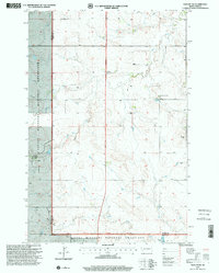 Download a high-resolution, GPS-compatible USGS topo map for Daglum NW, ND (2001 edition)