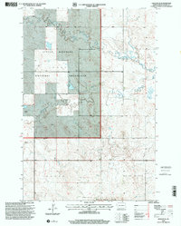 Download a high-resolution, GPS-compatible USGS topo map for Daglum SE, ND (2001 edition)