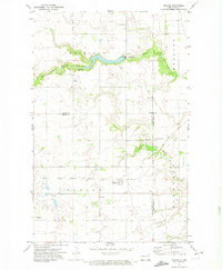 Download a high-resolution, GPS-compatible USGS topo map for Dahlen, ND (1974 edition)