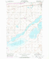 1952 Map of Dawson, 1978 Print