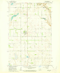 Download a high-resolution, GPS-compatible USGS topo map for Dazey, ND (1963 edition)