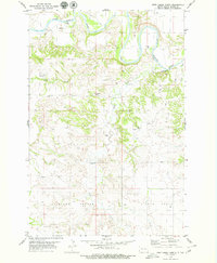 Download a high-resolution, GPS-compatible USGS topo map for Deep Creek North, ND (1979 edition)