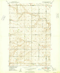 Download a high-resolution, GPS-compatible USGS topo map for Deering SE, ND (1949 edition)