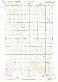 Download a high-resolution, GPS-compatible USGS topo map for Deering SW, ND (1980 edition)