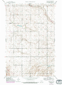 Download a high-resolution, GPS-compatible USGS topo map for Deering SW, ND (1980 edition)