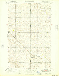 Download a high-resolution, GPS-compatible USGS topo map for Deering, ND (1949 edition)