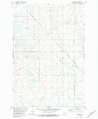 Download a high-resolution, GPS-compatible USGS topo map for Deisem, ND (1983 edition)
