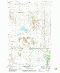 preview thumbnail of historical topo map of McHenry County, ND in 1949