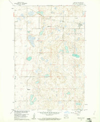 Download a high-resolution, GPS-compatible USGS topo map for Denhoff, ND (1961 edition)