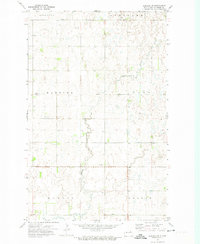 Download a high-resolution, GPS-compatible USGS topo map for Derrick SW, ND (1974 edition)