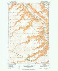 Download a high-resolution, GPS-compatible USGS topo map for Des Lacs, ND (1950 edition)