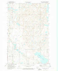 Download a high-resolution, GPS-compatible USGS topo map for Des Moines Lake, ND (1974 edition)