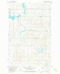 Download a high-resolution, GPS-compatible USGS topo map for Douglas East, ND (1981 edition)
