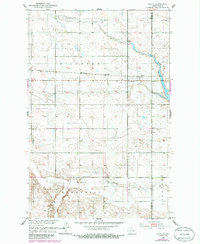 Download a high-resolution, GPS-compatible USGS topo map for Dover, ND (1986 edition)