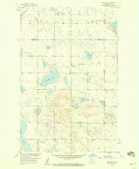 preview thumbnail of historical topo map of Sheridan County, ND in 1958