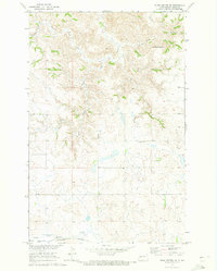 Download a high-resolution, GPS-compatible USGS topo map for Dunn Center NW, ND (1973 edition)