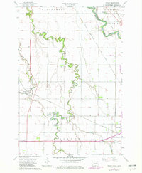 Download a high-resolution, GPS-compatible USGS topo map for Dwight, ND (1979 edition)