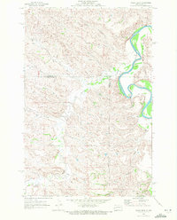 Download a high-resolution, GPS-compatible USGS topo map for Eagle Draw, ND (1972 edition)
