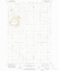 Download a high-resolution, GPS-compatible USGS topo map for East Rainy Butte, ND (1977 edition)