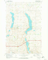 Download a high-resolution, GPS-compatible USGS topo map for Eckelson, ND (1973 edition)