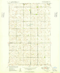 Download a high-resolution, GPS-compatible USGS topo map for Eckman SE, ND (1949 edition)