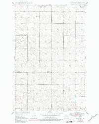 Download a high-resolution, GPS-compatible USGS topo map for Eckman SE, ND (1983 edition)